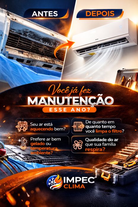 Limpeza profunda de arcondicionado