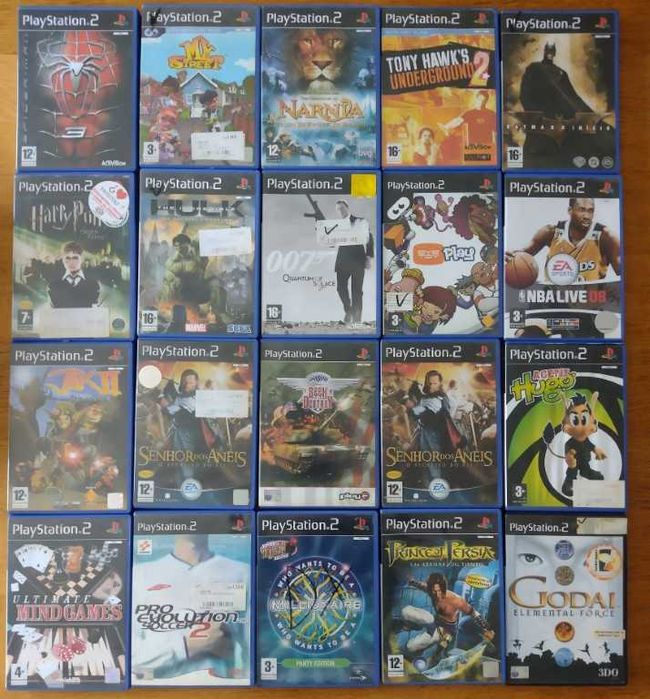 Jogos Sony Playstation 2