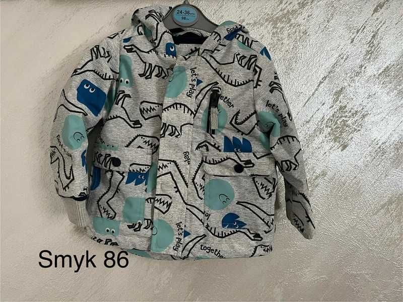 kurtka dla chłopca jesienno/wiosenna smyk 86