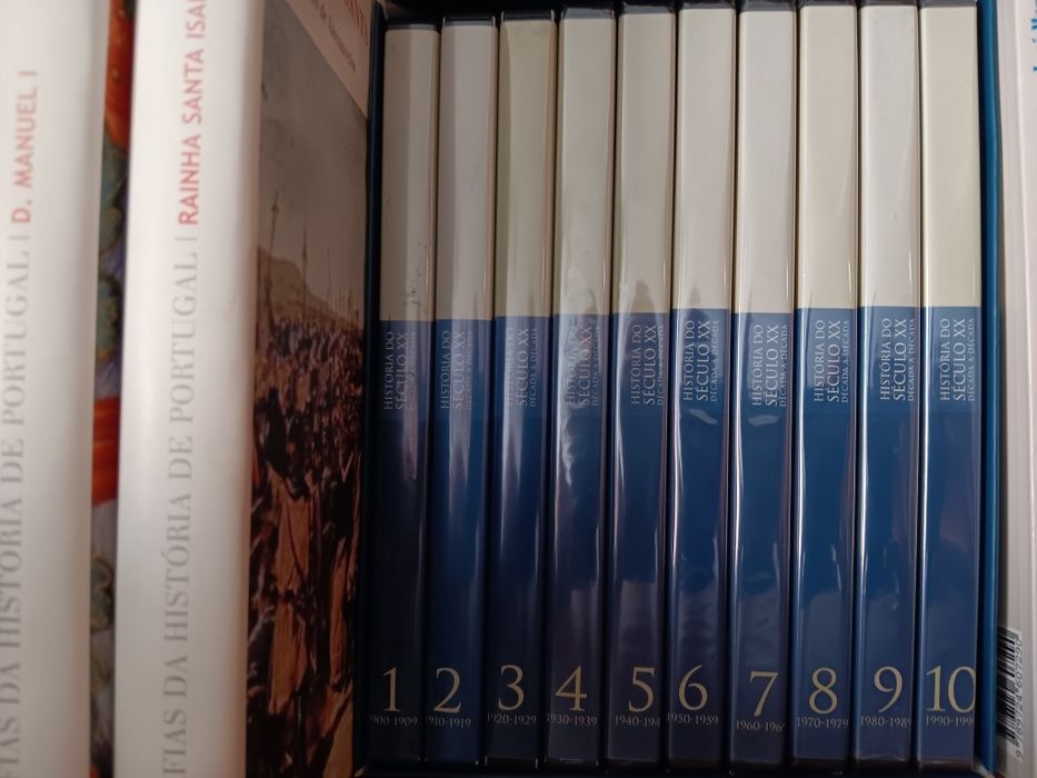 Coleçao completa História do Séc. XX (10volumes + 10 DVD)