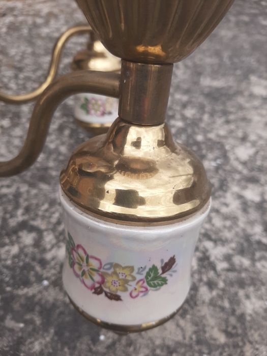 Вінтажна люстра на 5 плафонів