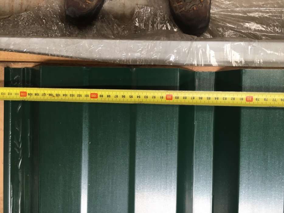 Chapa para muros verdes varias medidas