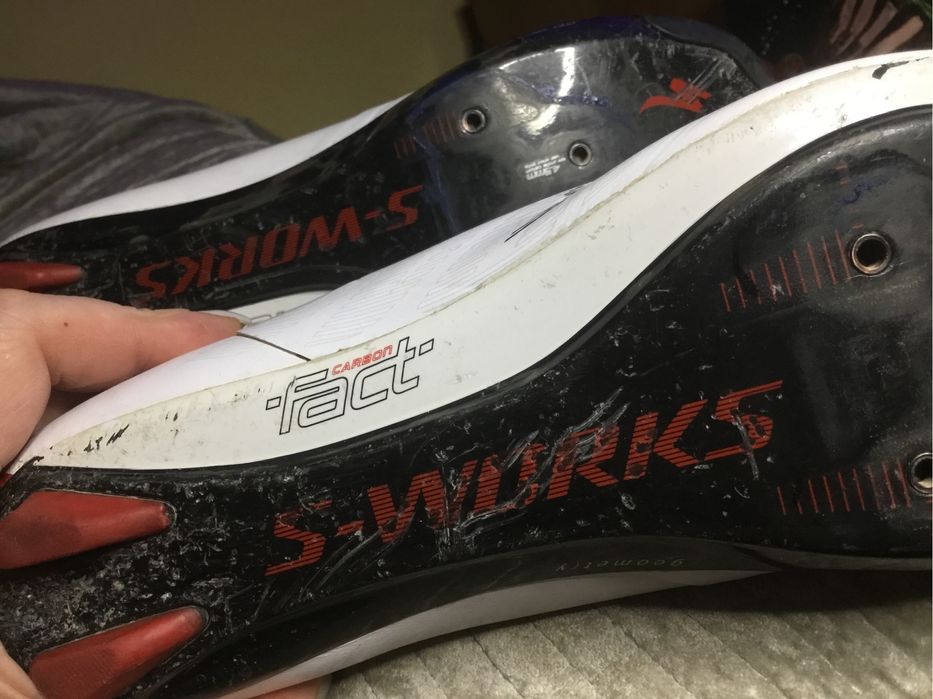 Велотуфли шоссейные Specialized S-works carbon fact p.43 (27,5 cm)
