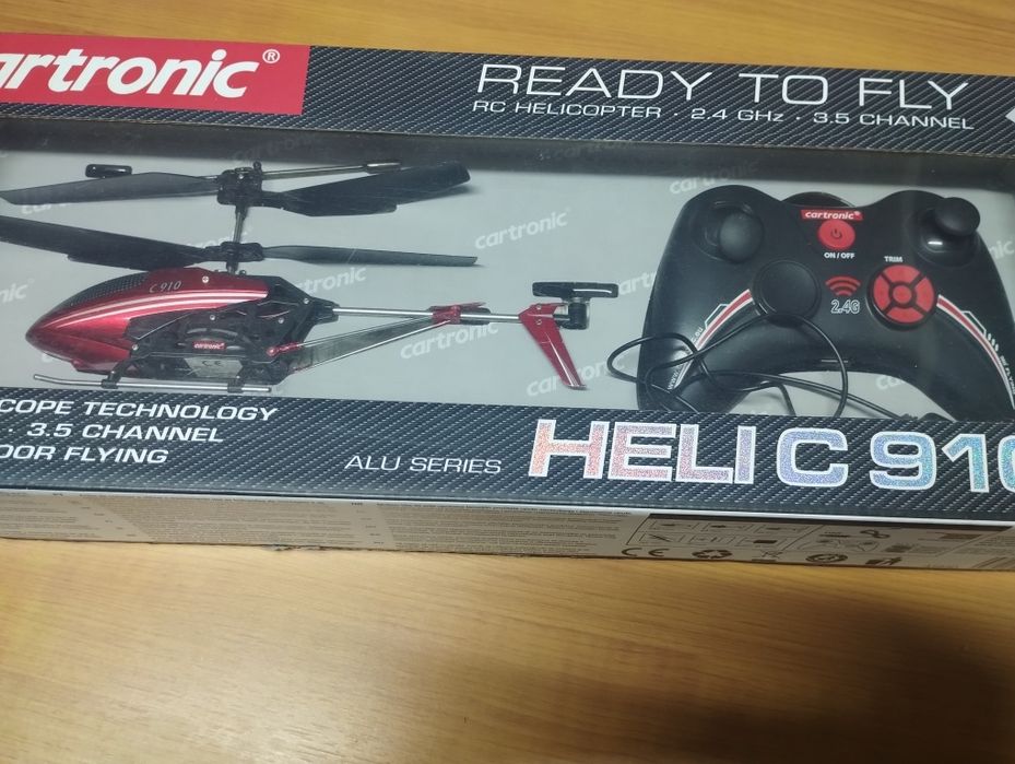 Helicóptero com comando