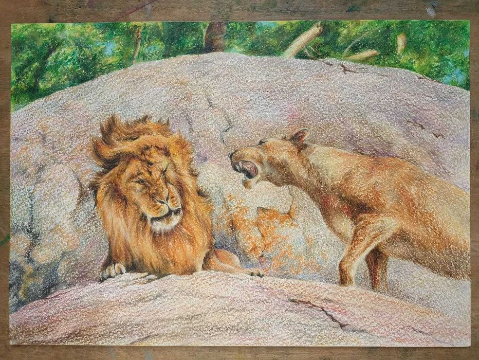 Картины пастелью, акварельными карандашами, акварелью, акрилом, маслом