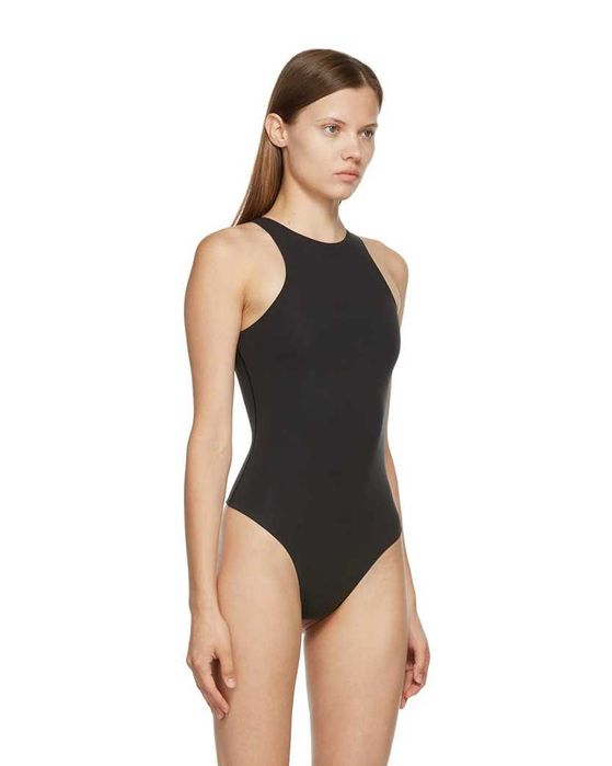 Боді Skims Fits Everybody High Neck Bodysuit Onyx