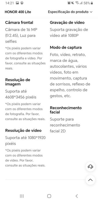 Honor lite 400 5g 256g