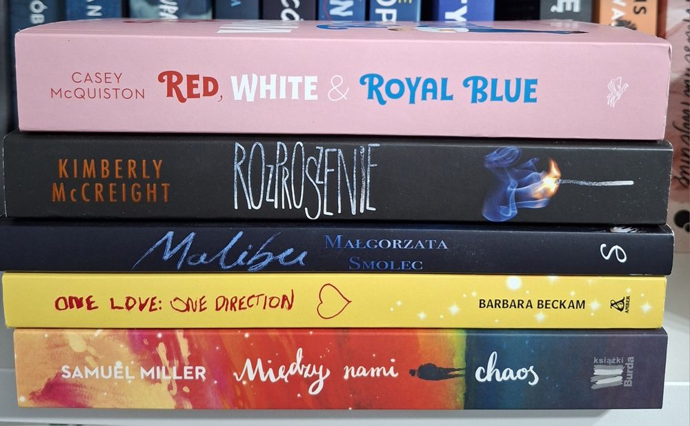 Zestaw książek literatura młodzieżowa