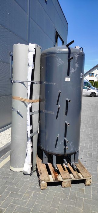 Bufor 750 L kombinowany nierdzewka wężownica VIESSMANN CWU
