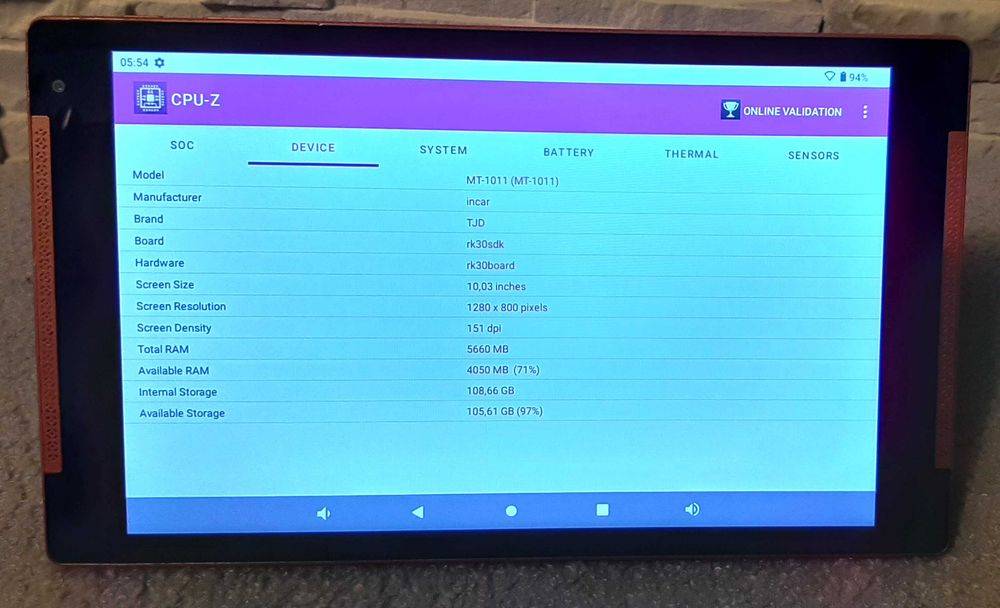 tablet 10 cali TJD MT-1011