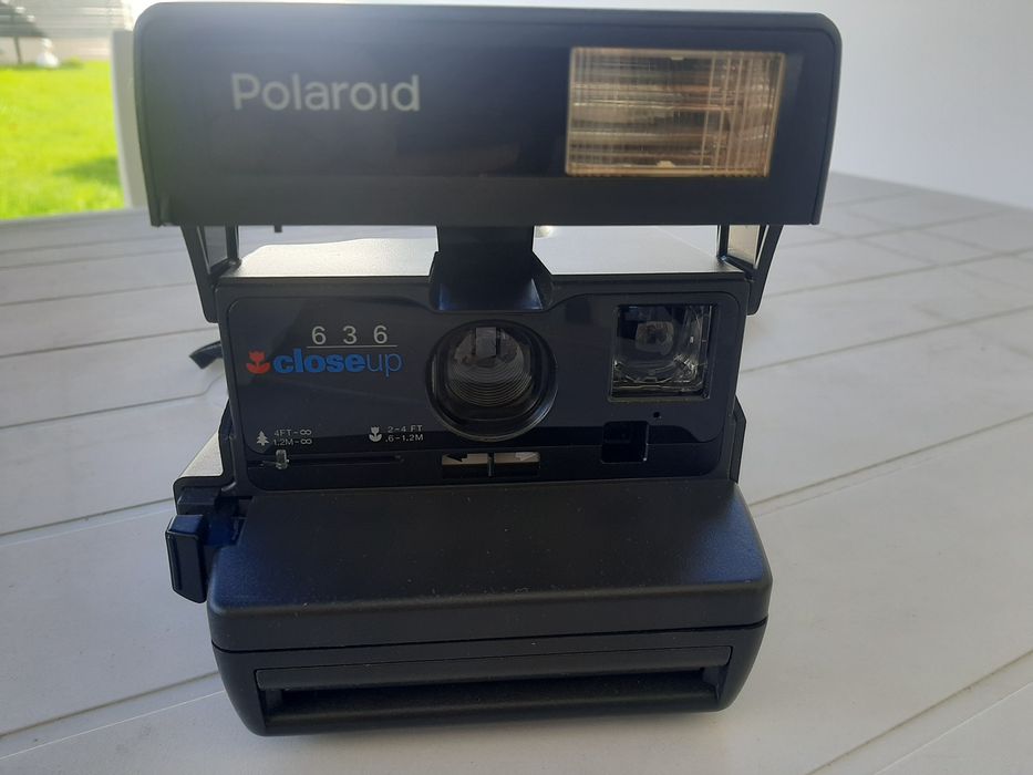 Polaroid-máquina fotográfica closeup 636
