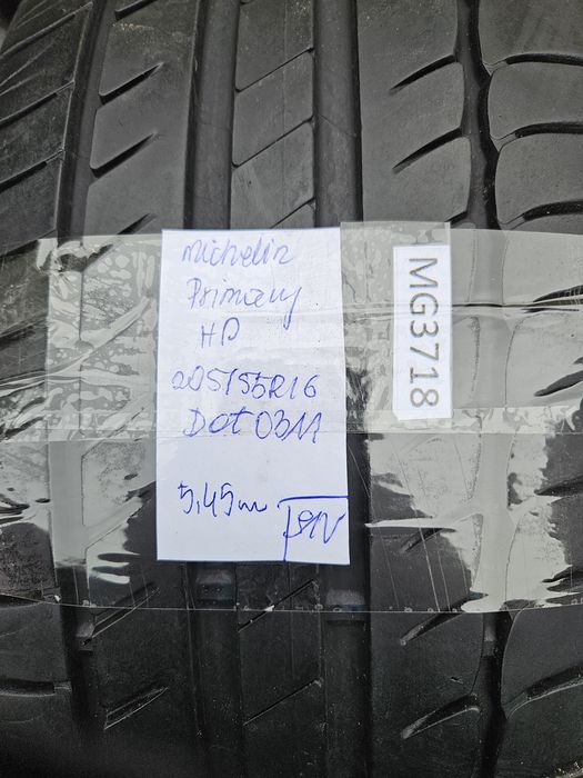 [2szt] Michelin 205/55 r16 Letnie /// 5,5mm!!! MONTAŻ