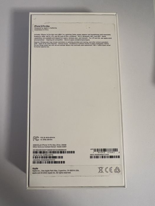 Iphone 14 pro max 256
