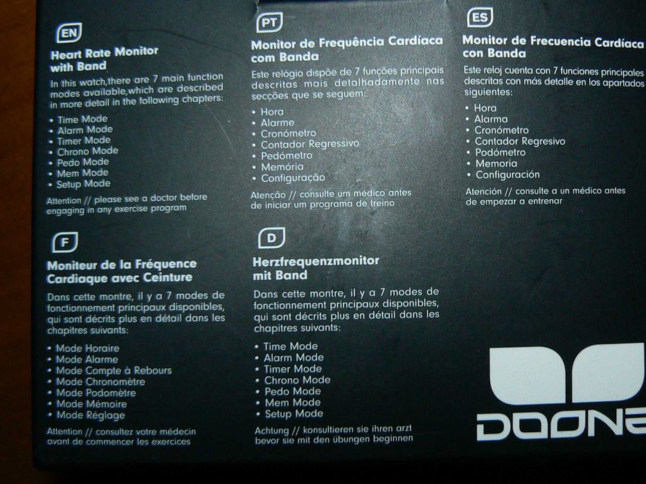 Banda Medidor de tensão Doone