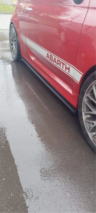 LÂMINAS DAS EMBALADEIRAS SIDE SKIRTS ABAS PALAS LIPS FIAT 500 ABARTH