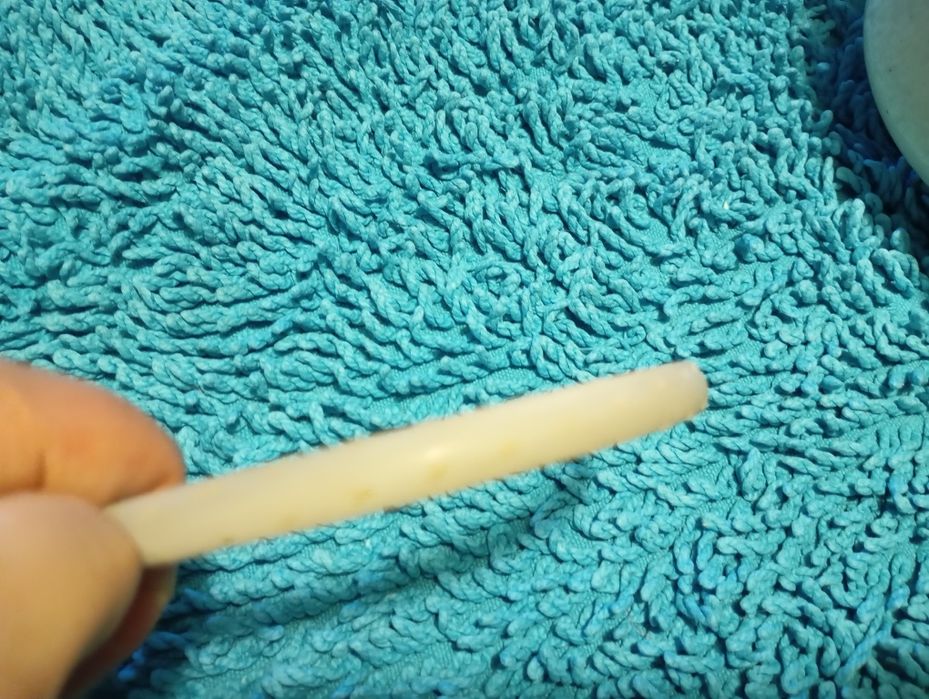 Bandolete fina revestida de tecido