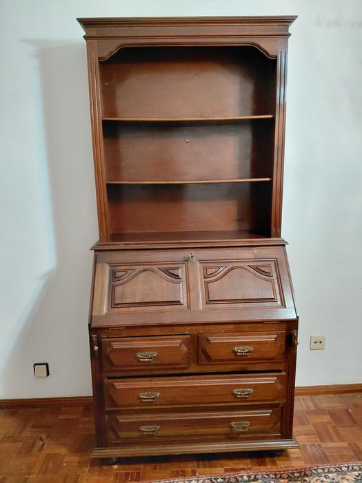 Escrivaninha vintage em madeira