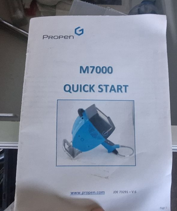 Máquina de marcação por pontos portátil M-7000