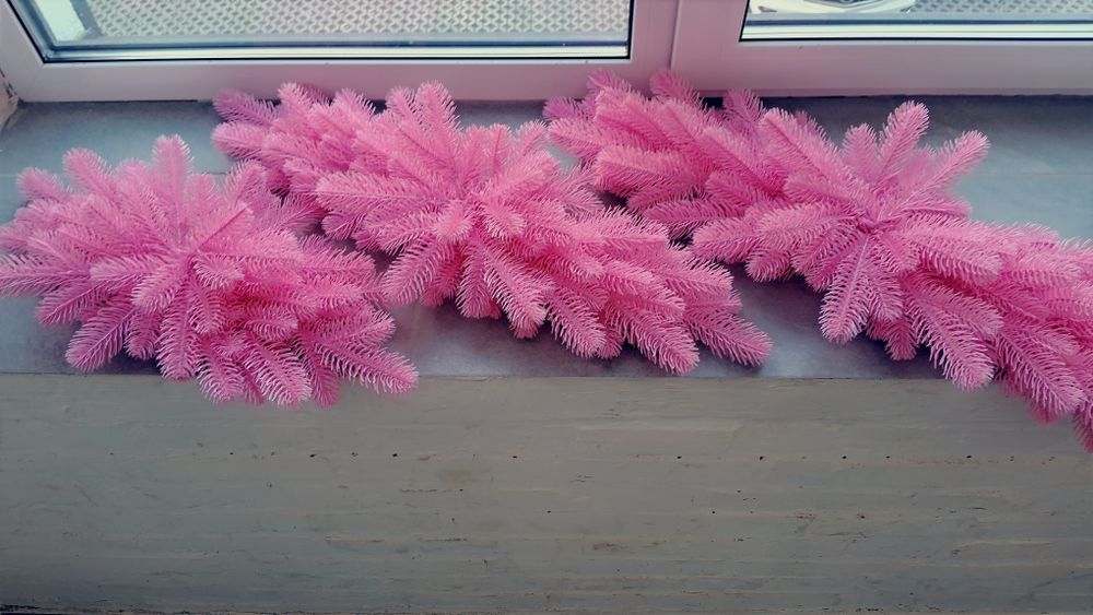 Акція! Гілка.Гірлянда 1м. Новорічна.