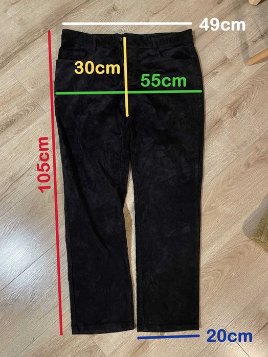 czarne spodnie męskie rozmiar XL-XXL Tu Man