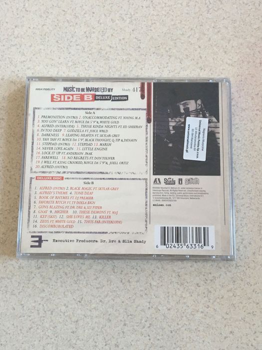 Eminem Music To Be Murdered By Side B (CD)