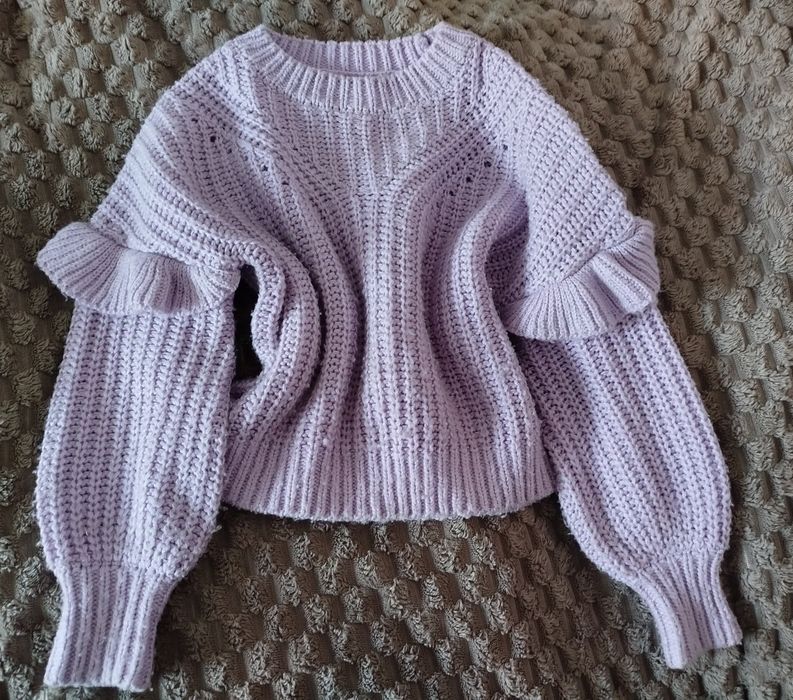 Светр для дівчинки, дитячий светер, теплий дитячий світер