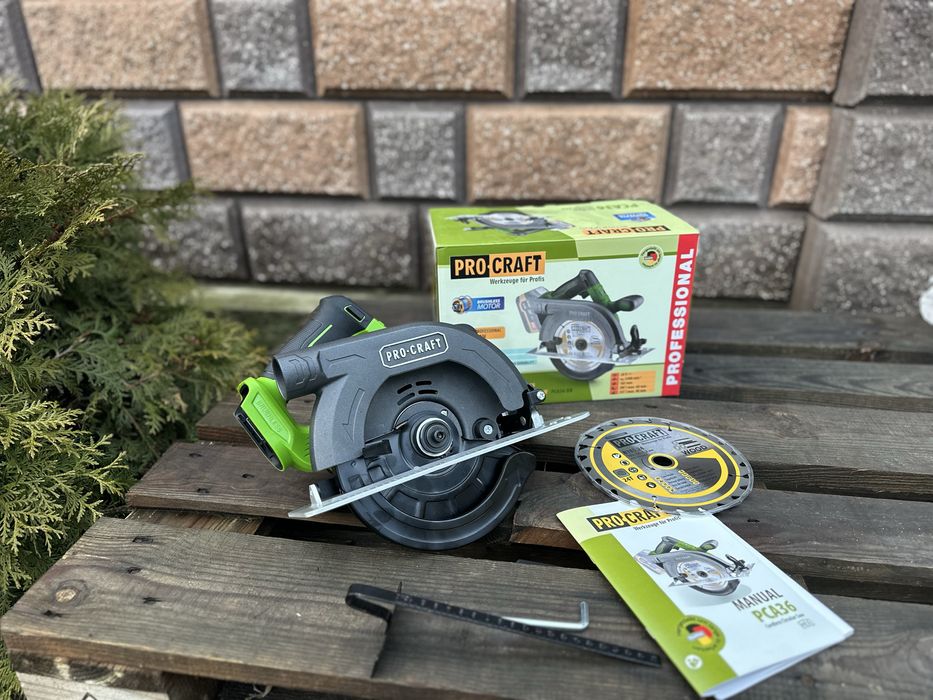 Аккумуляторная дисковая пила Procraft PCA36 (Без акб и зу)
