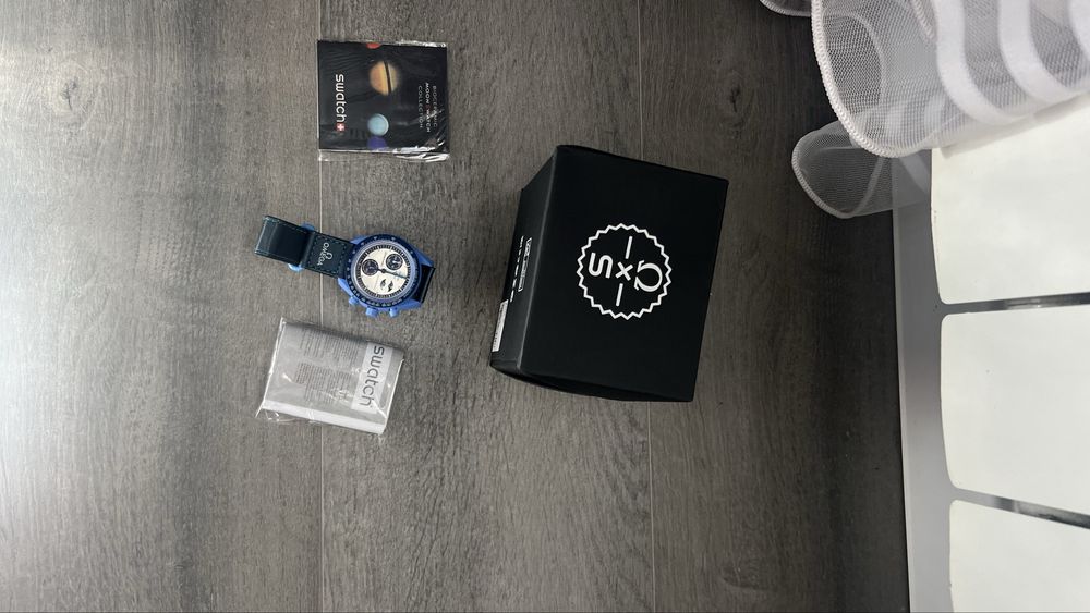 Omega X Swatch Mission to the super blue moonphase