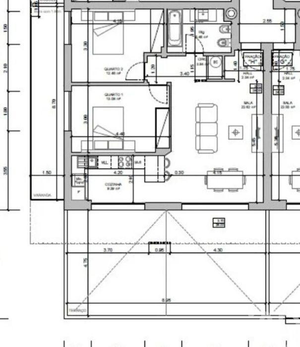 Apartamento T2 em Ferrel de 82,00 m2