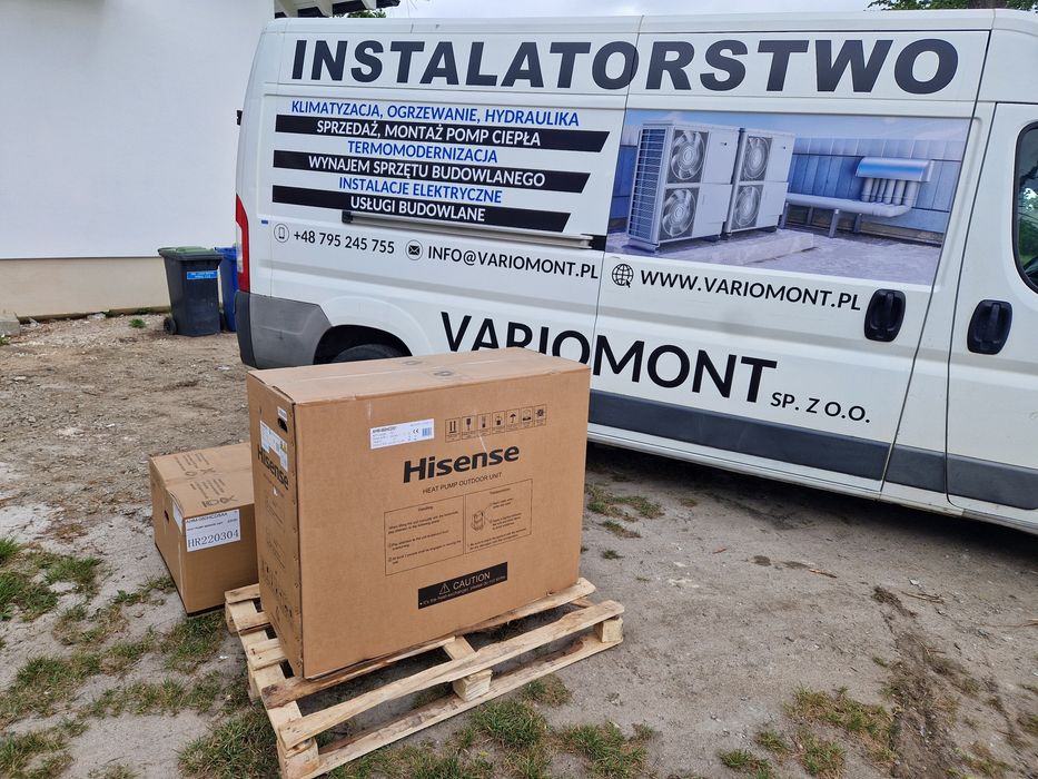 Hydraulik , kotły c.o.  ,Klimatyzacja, Pompa Ciepła -  serwis - montaż