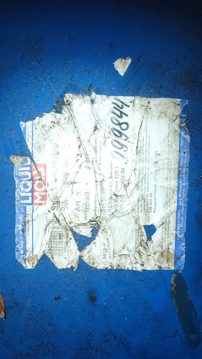 Масло 10w40 Liqui Moly олива, мастило залишки з бочки