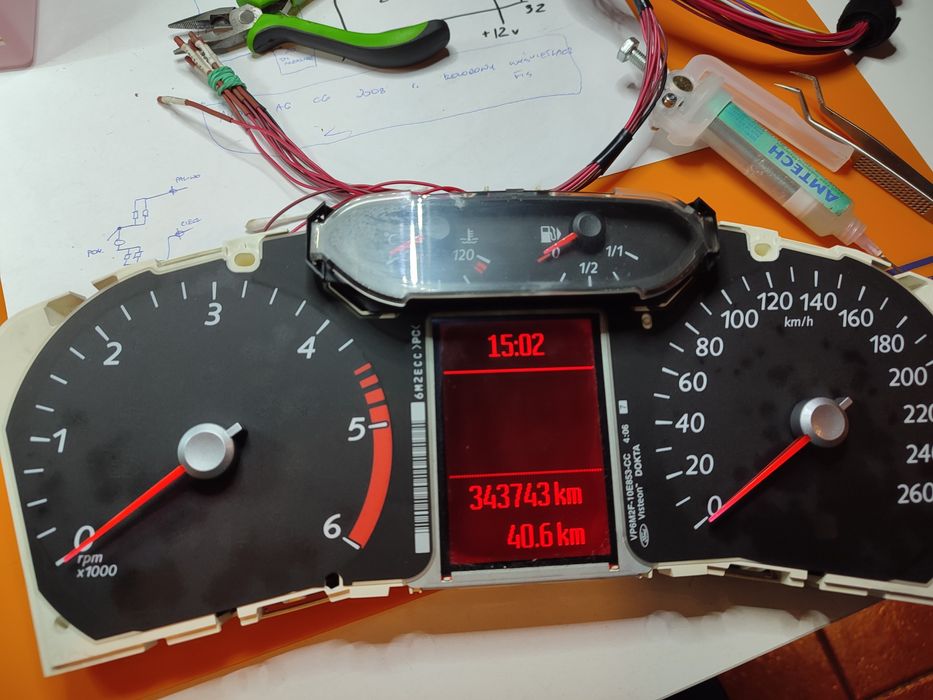 Naprawa licznika Renault Mercedes Volvo Fiat Citroen