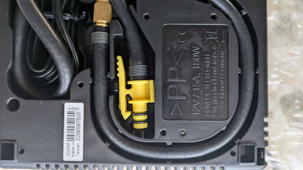 новий компресор 12v 15a, 6 атмосфер