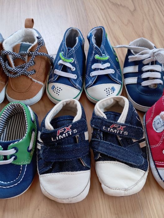 Lote de sapatinhos para bebé - 6 pares
