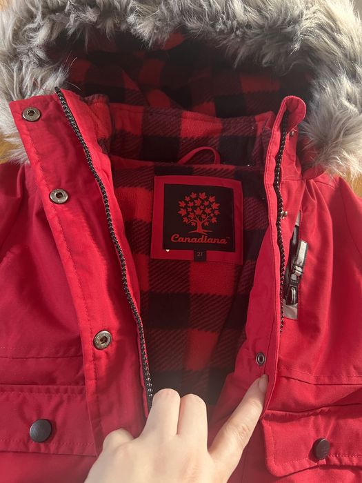 Курточка парка зимова