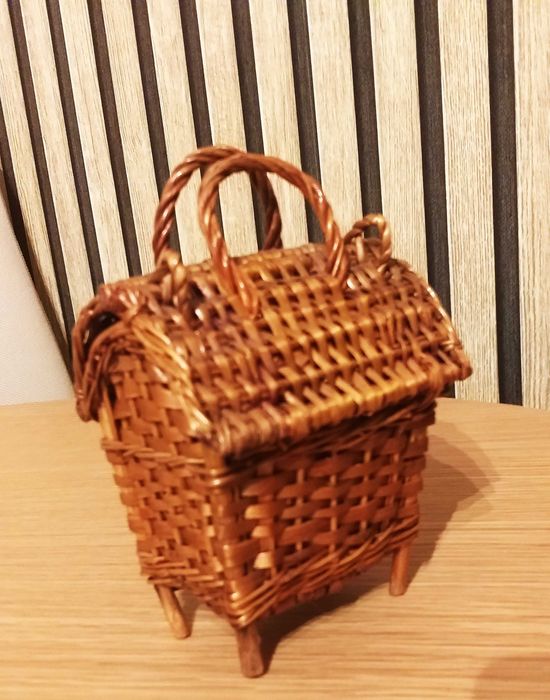 Cesto de vime - Guarda joias