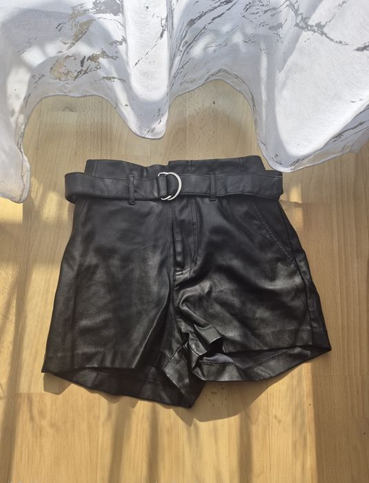 Spodenki skórzane H&M rozm. 36