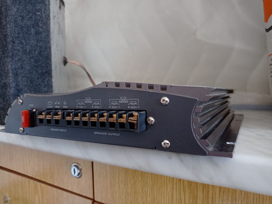 Мощный комплект Power Acoustik PS4-600 + 10" сабвуфер (600 Вт) / Готовый бас в машину