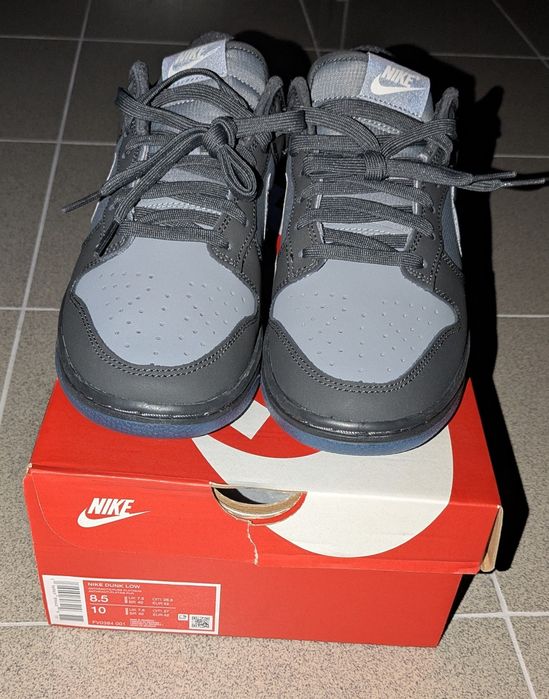 Ténis Nike Dunk Low Anthracite Pure Platinum