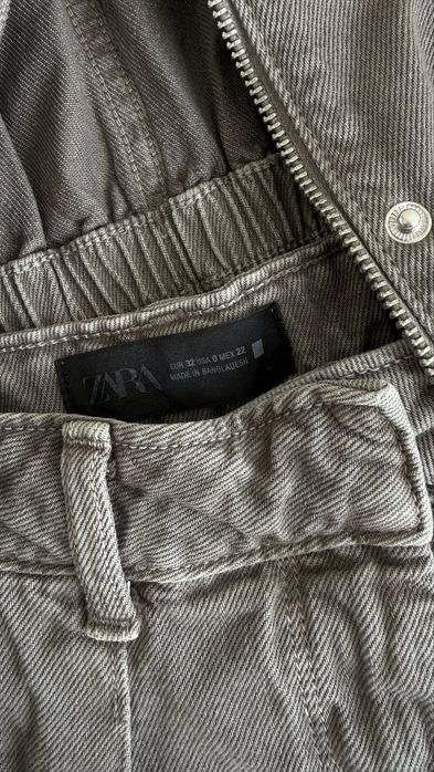 Джинсовий костюм Zara xc верх,низ 32 розмір