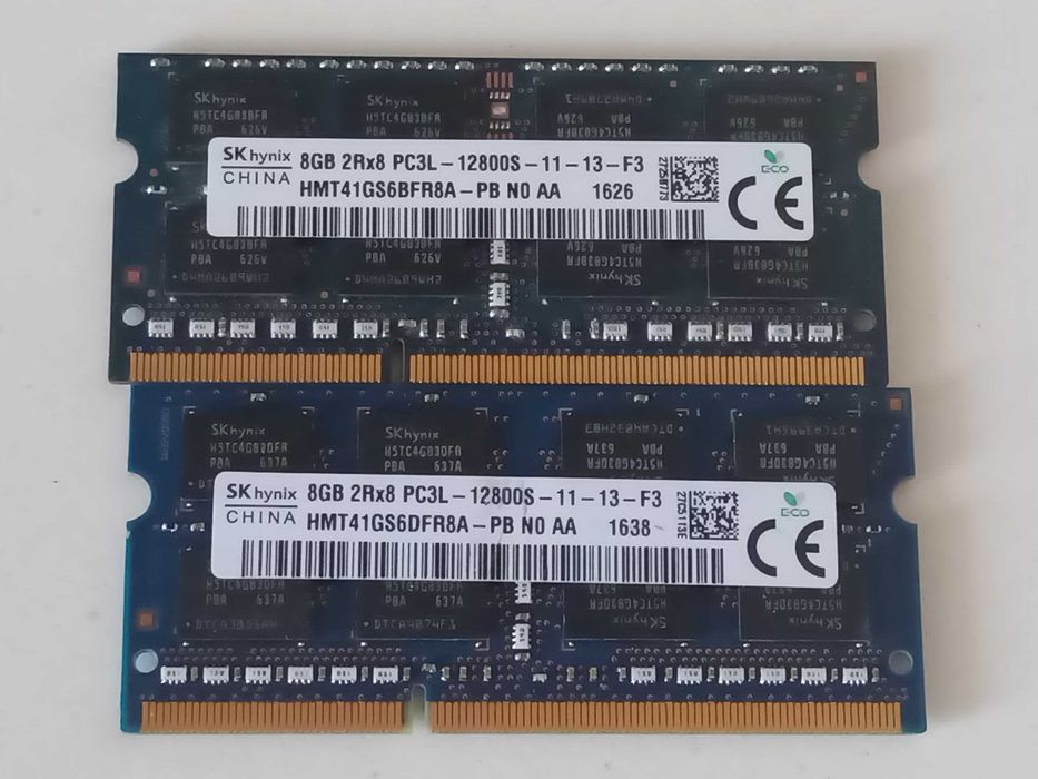 8GB DDR3 1600MHz Hynix PC3L 12800s. Пам'ять для ноутбука