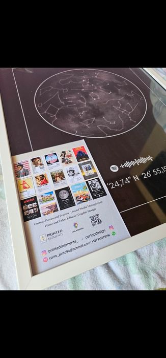 Moldura Netflix Quadro Presente Natal Namorados Amigos