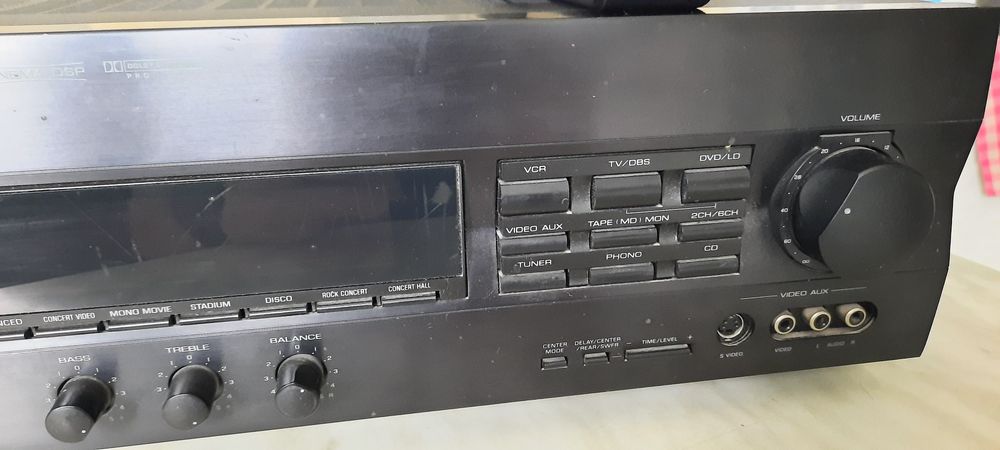 Amplifier Yamaha DSP-A592 + pilot - sprawny, klasyk kina domowego