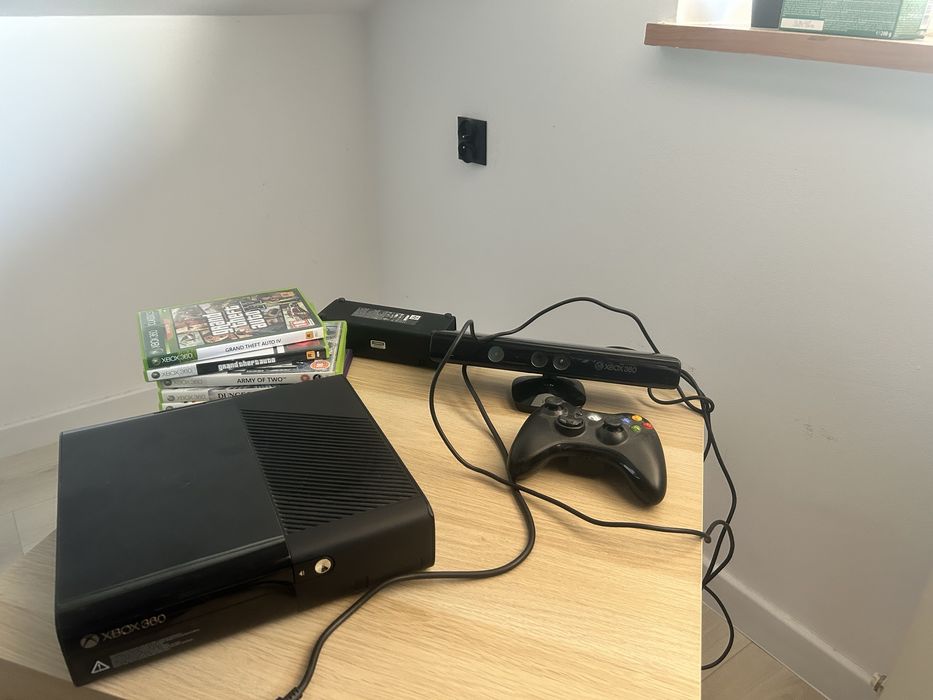 Xbox 360 +kinect i kilka gier