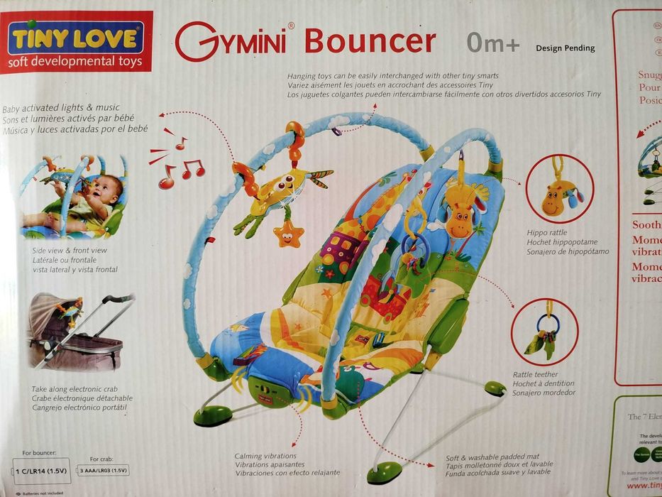 Baloiço Gymini Bouncer Tiny Love - Super Prático!!