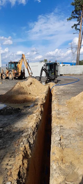 Wynajem minikoparki / minikoparka / usługi minikoparką