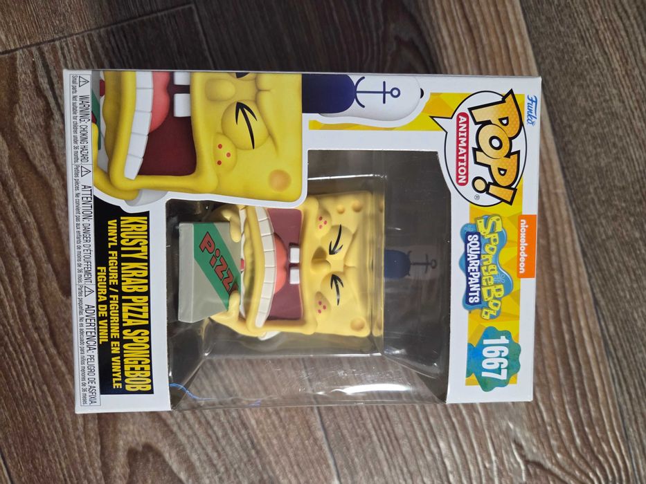 Funko pop Губка Боб Sponge Bob Pizza колекційна фігурка