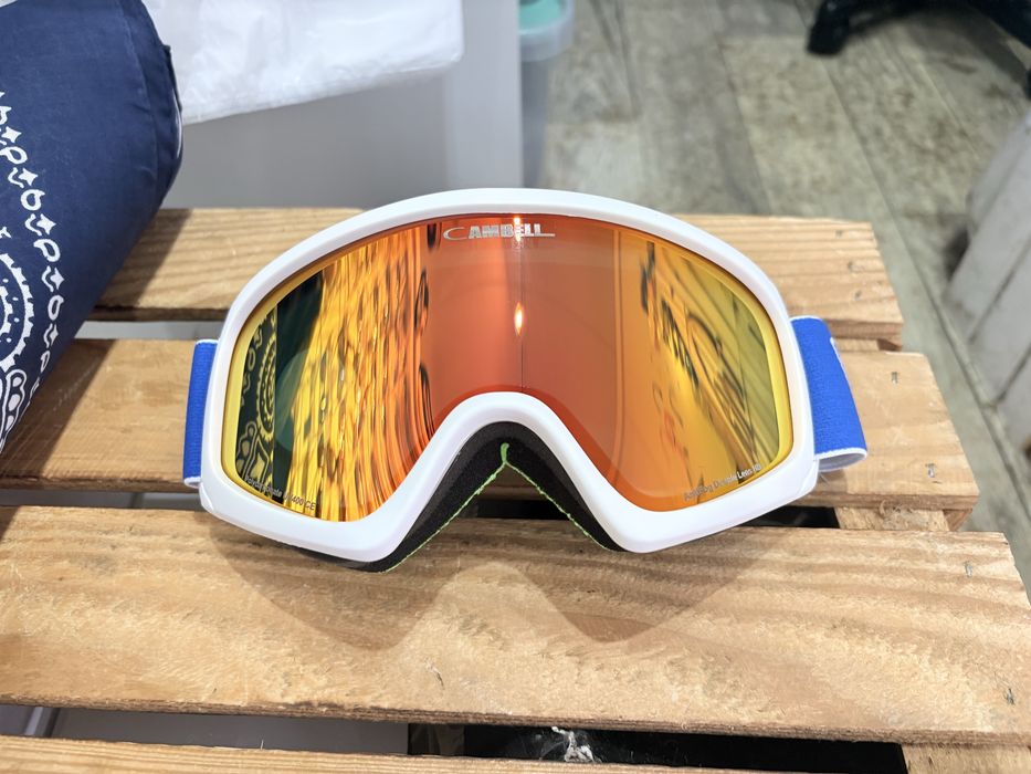 Google narciarskie lustrzane z polaryzacja AntiFog  Cambell