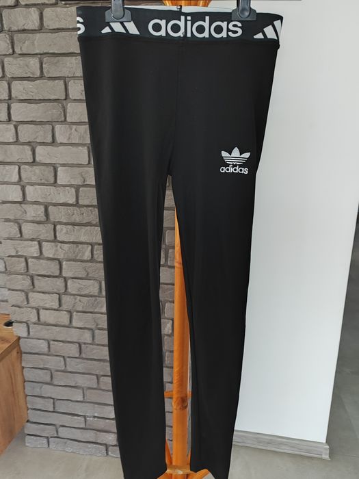 Leginsy czarne Adidas damskie S