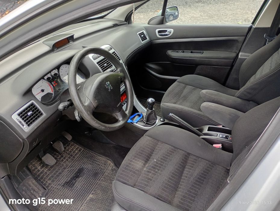 PEUGEOT 307 SW 1.6 HDi, kombi . Zwykłe sprzęgło, fabrycznie bez DPF'a
